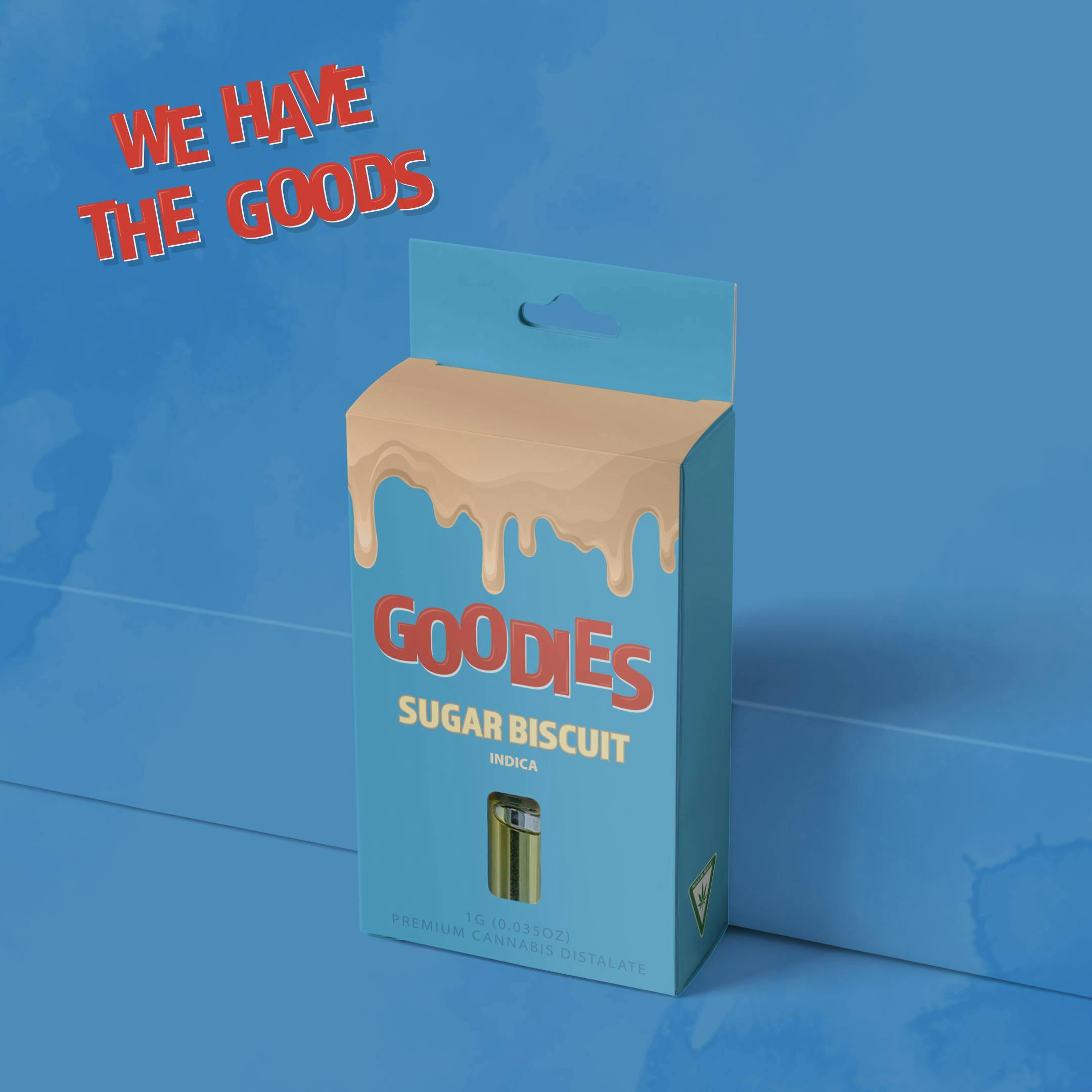 Dispo - Sugar Biscuit • 1G Cartridge • Goodies • MED - 1