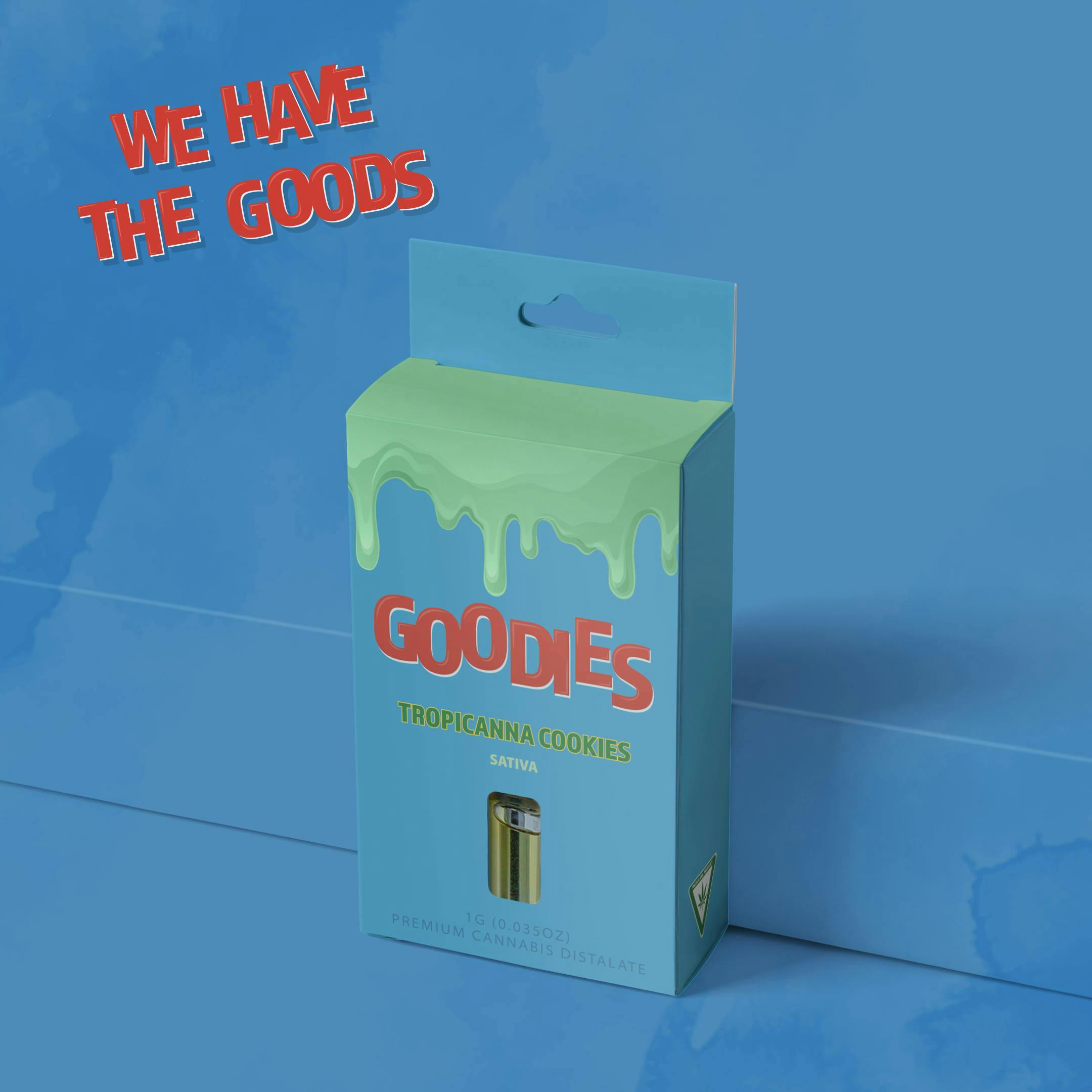 Dispo - Tropicanna Cookies • 1G Cartridge • Goodies • MED - 1