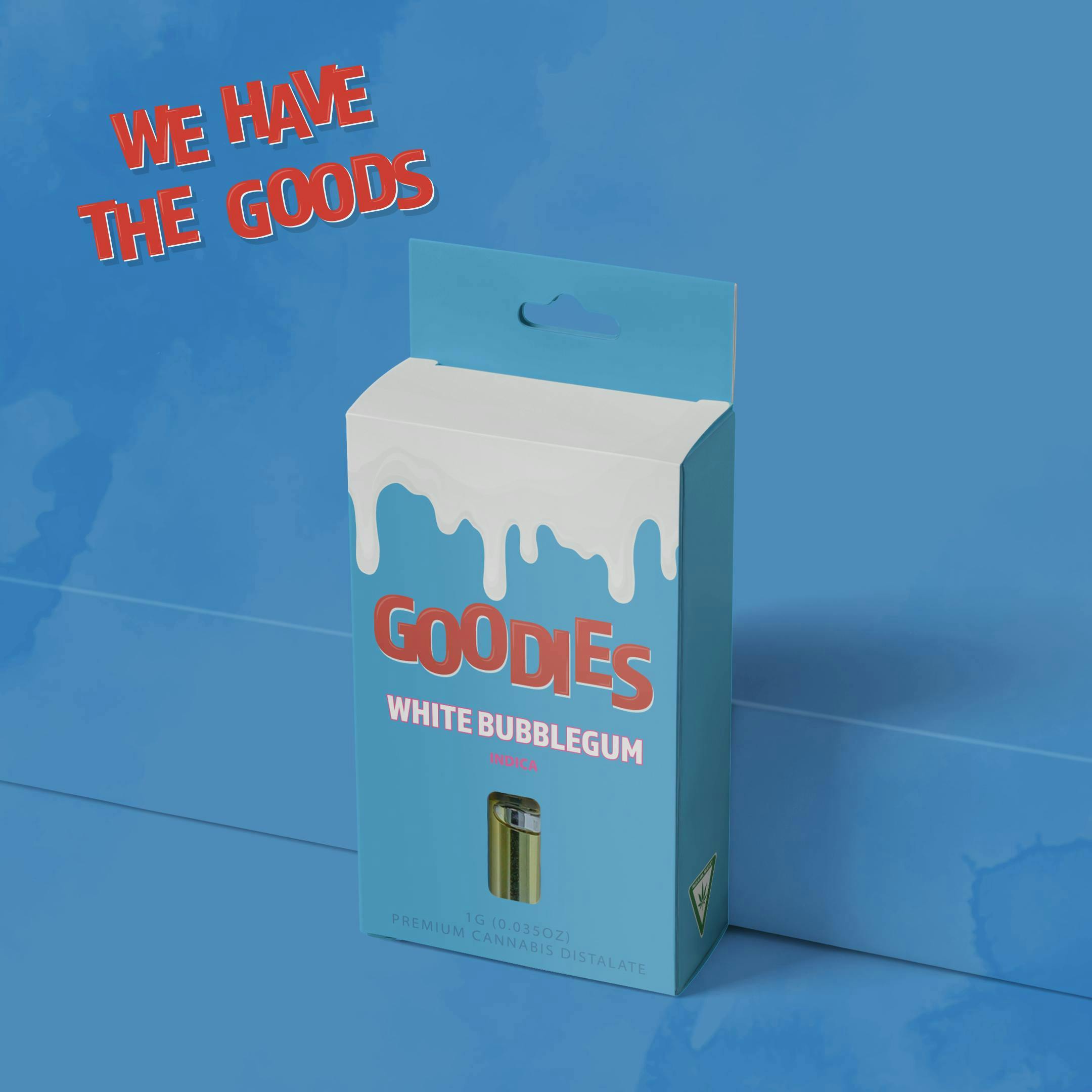 Dispo - White Bubblegum • 1G Cartridge • Goodies • REC - 1