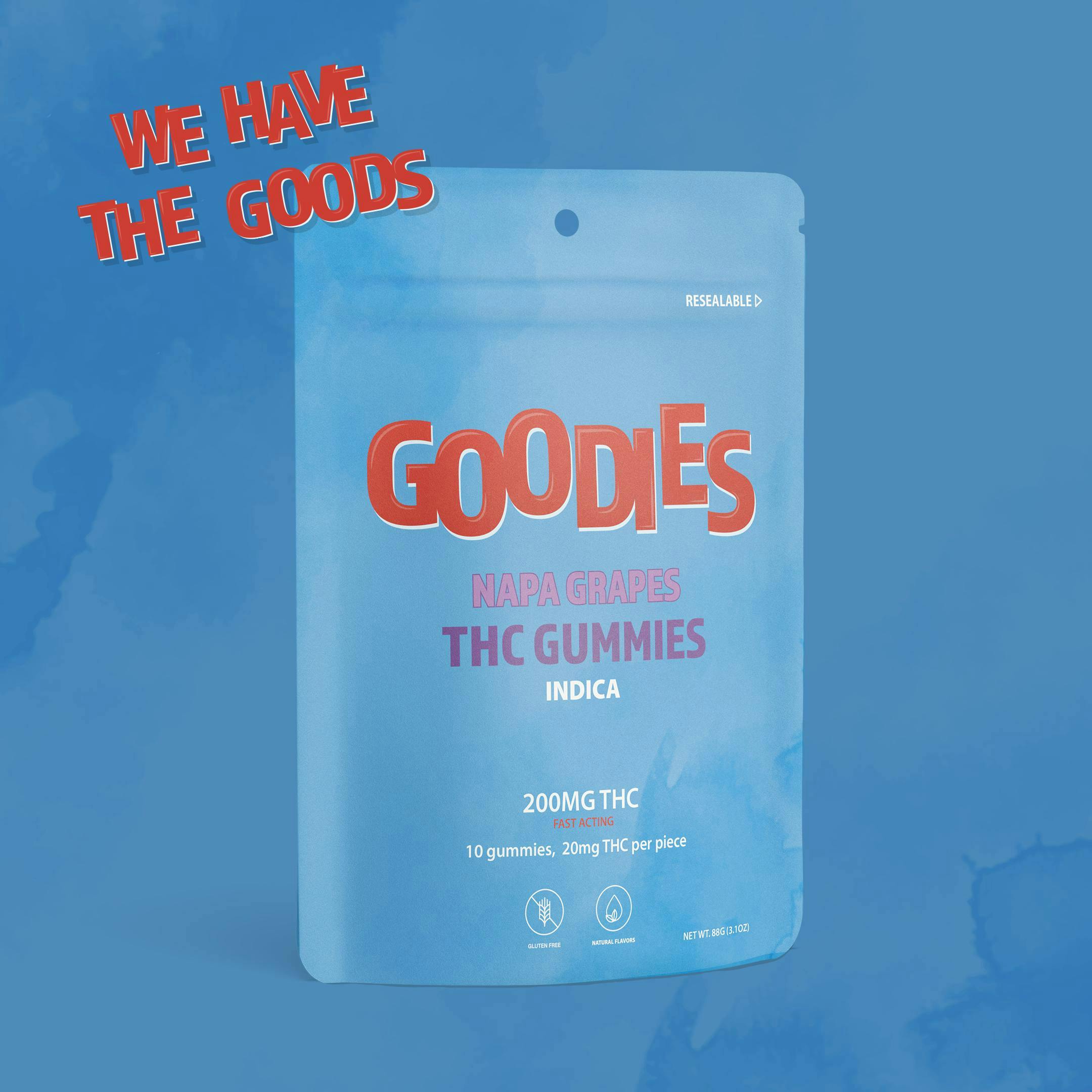 Dispo - Napa Grapes • 200MG Gummies • Goodies • REC - 1
