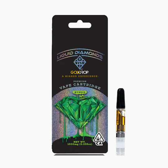 GoldDrop - GoldDrop Gelato Kush Liquid Diamonds® Cartridge - 1g - 1