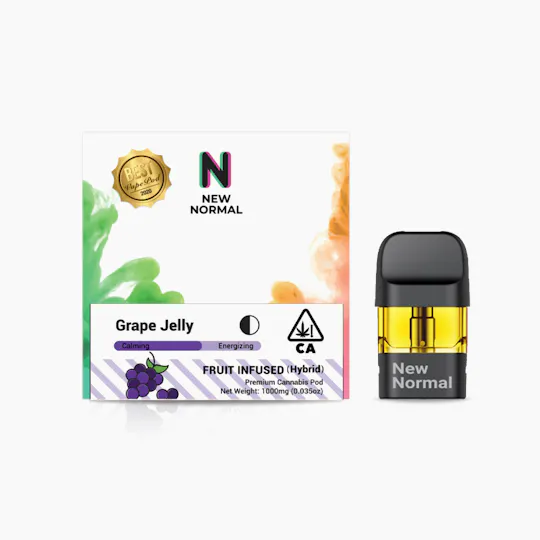 New Normal - New Normal | Fruit Infused | Grape Jelly | Pod | 1g - 1