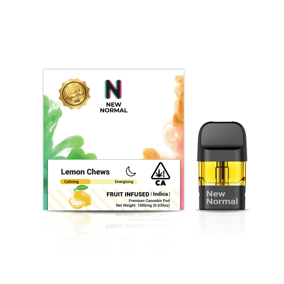 New Normal - New Normal | Fruit Infused | Lemon Chews | Pod | 1g - 1
