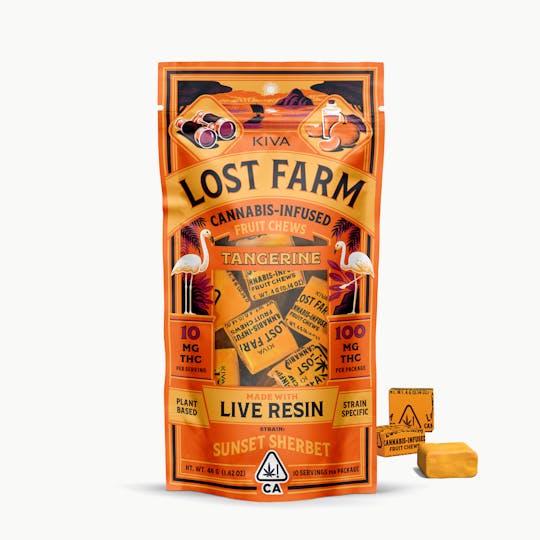 Kiva Confections - Lost Farm Tangerine x 'Sunset Sherbert' Chews - 1