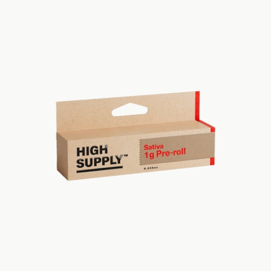High Supply - Sour Grapes Pre Roll 1g - 1