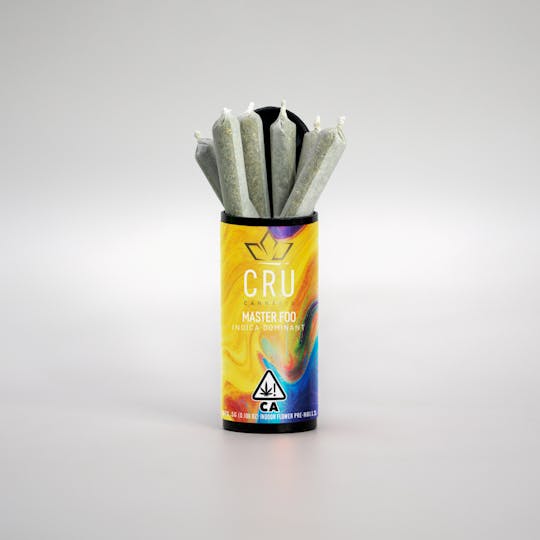 CRU Cannabis - Master Foo (0.5G Pre-Roll 6 Pack) - 1