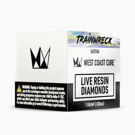 West Coast Cure - Trainwreck Live Resin Diamonds - 1