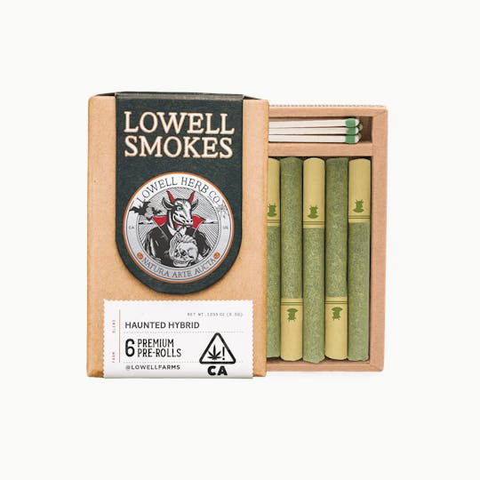 Lowell Herb Co. - Lowell Smokes | 3.5g Pre Roll Pack | The Haunted Hybrid - 1