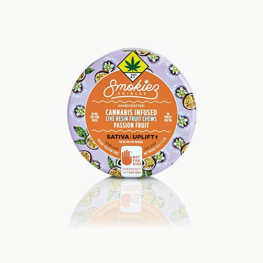 Smokiez Edibles - Passion Fruit Sativa 100mg THC Live Resin Fruit Chews - WA - 1