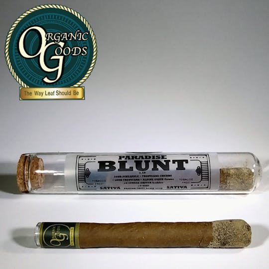 Organic Goods - Paradise TF Blunt Dipped in Badder & Kief 2.8g - 1
