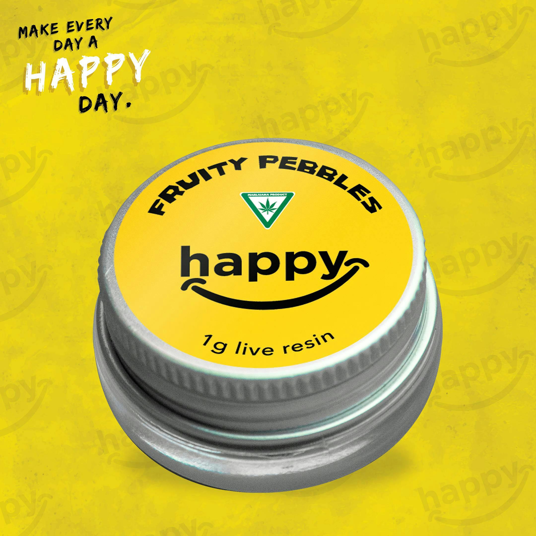 Dispo - Fruity Pebbles - 1G Live Resin - Happy's - REC - 1