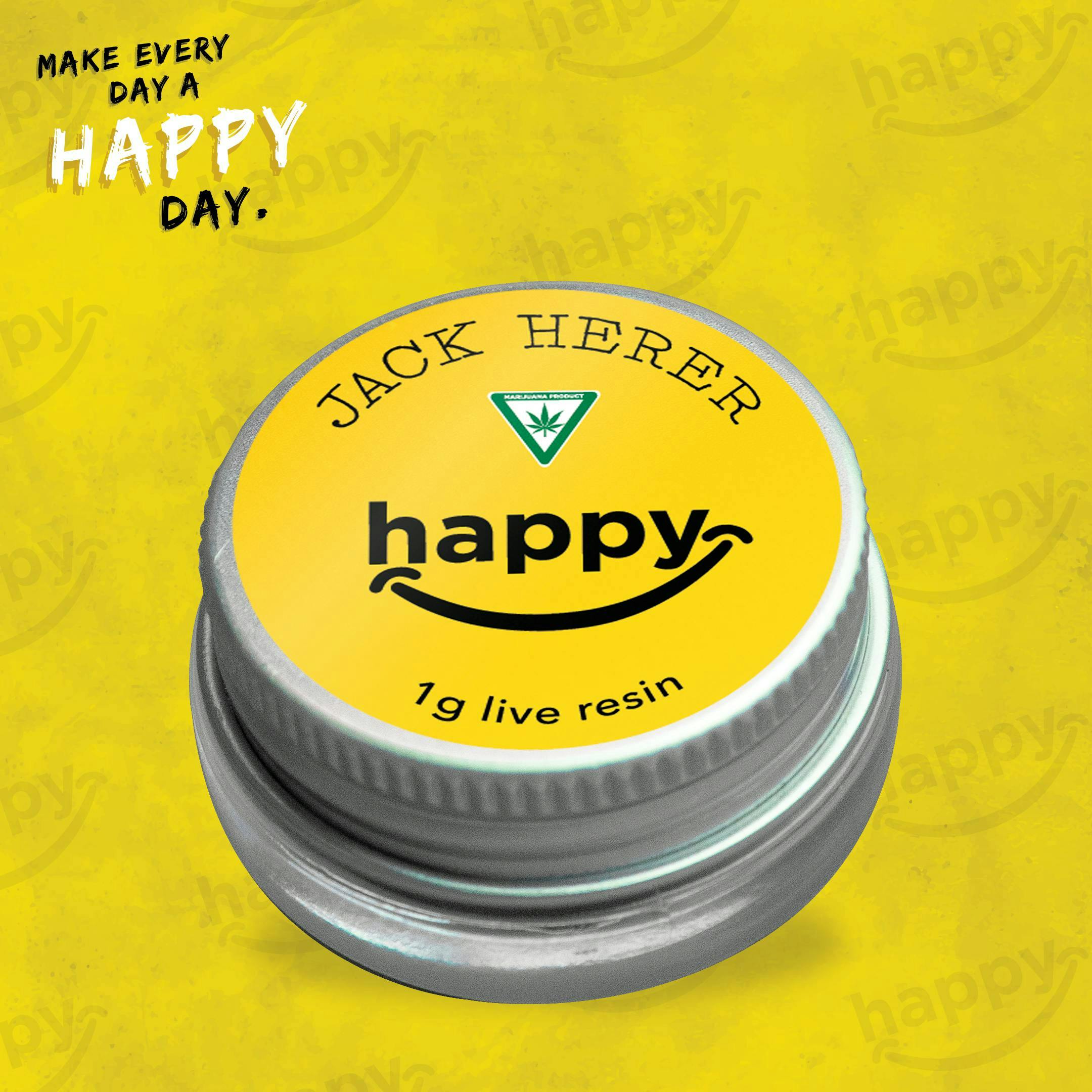 Dispo - Jack Herer - 1G Live Resin - Happy's - REC - 1