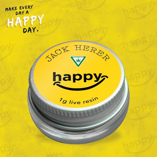 Dispo - Jack Herer - 1G Live Resin - Happy's - MED - 1