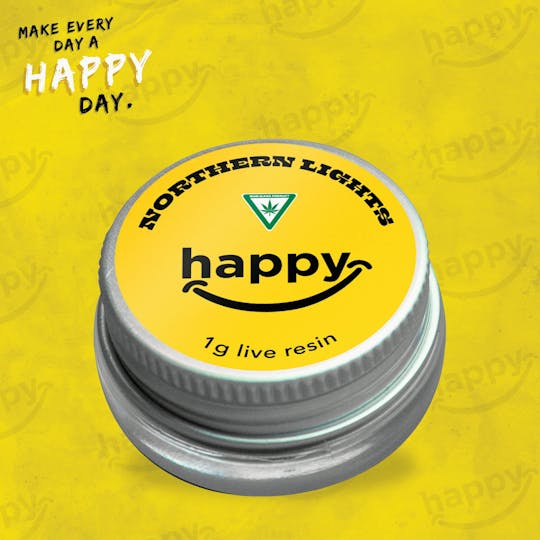 Dispo - Northern Lights - 1G Live Resin - Happy's - MED - 1