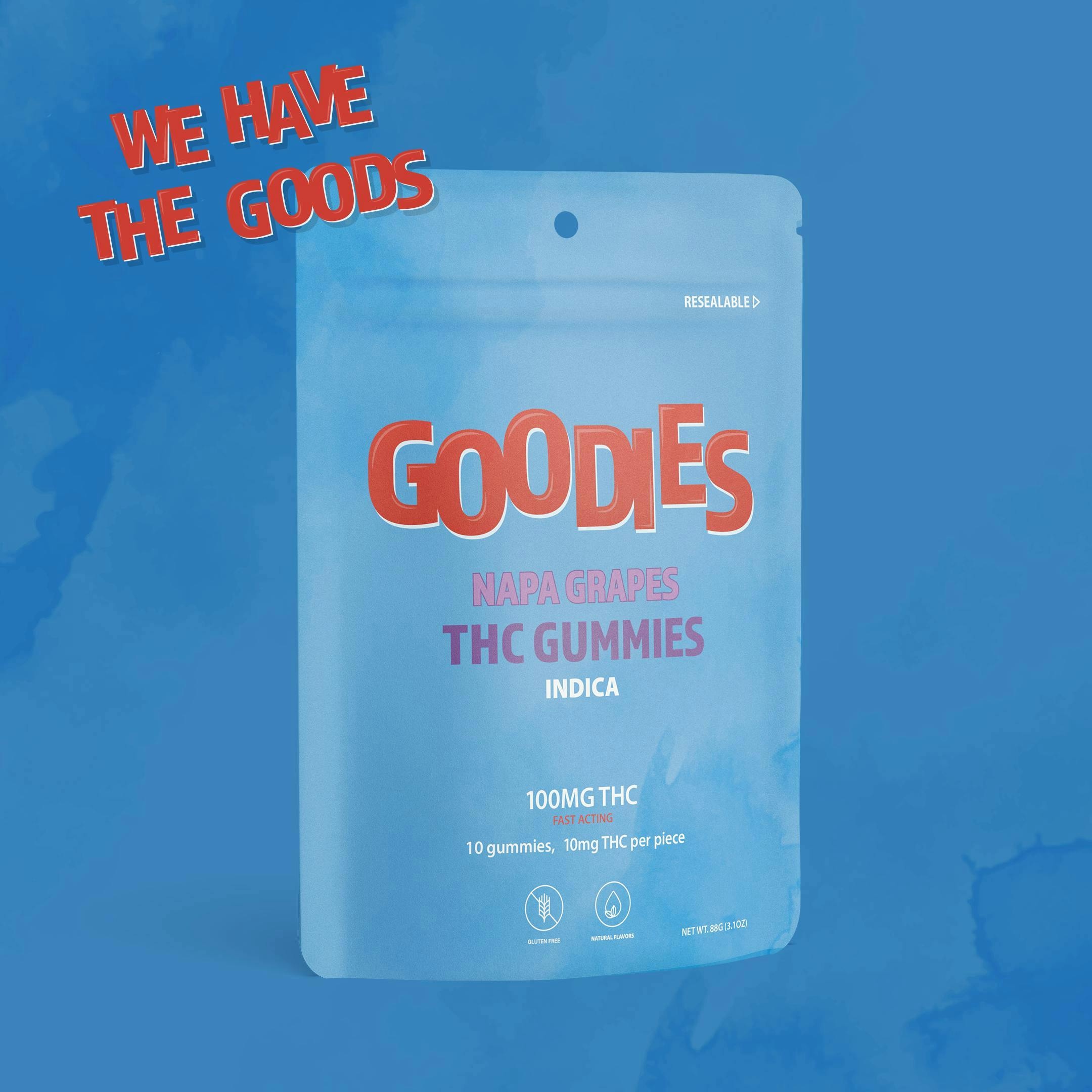 Dispo - Napa Grape • 100MG Gummies • Goodies • REC - 1