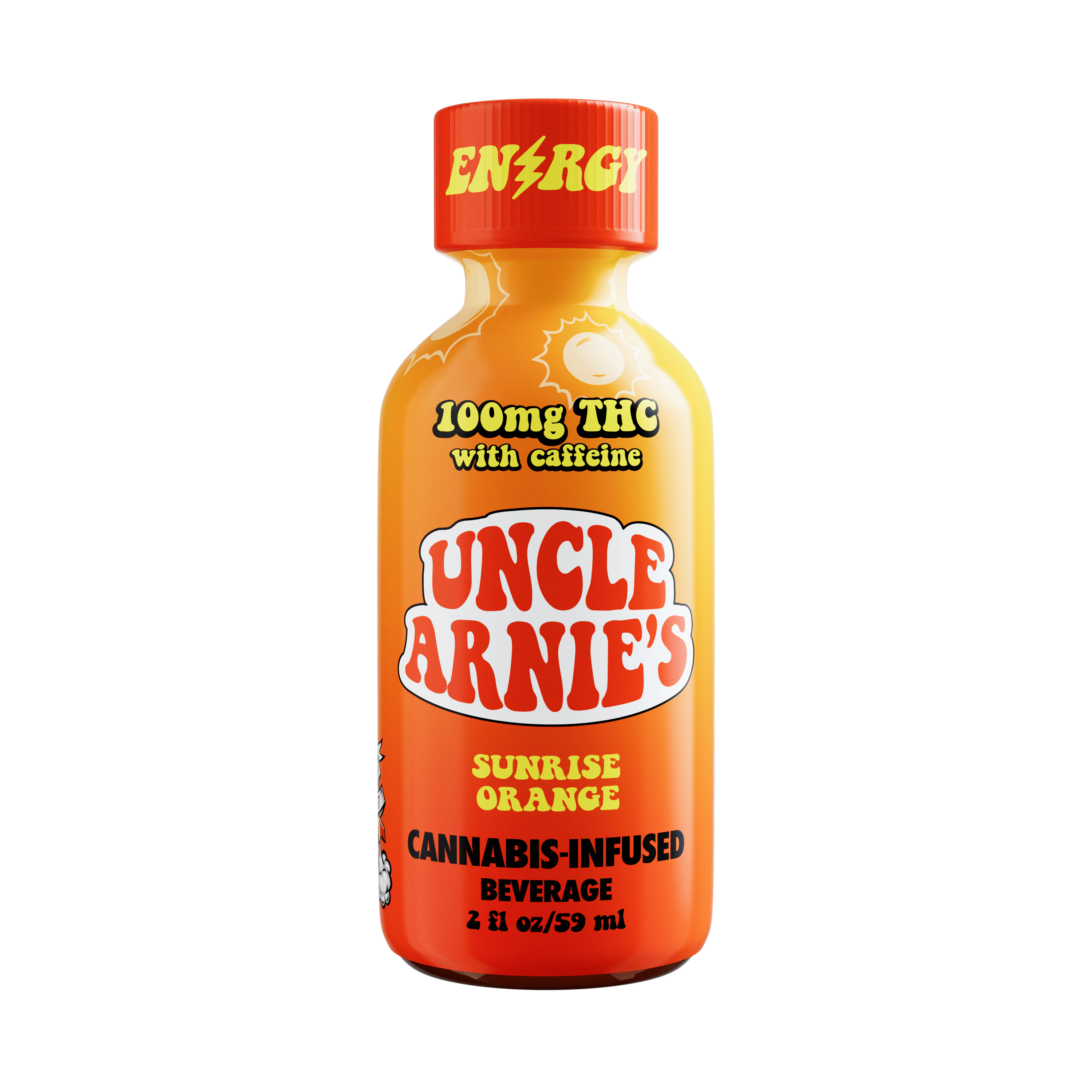 Uncle Arnies - Uncle Arnie's | Sunrise Orange | Non-Carbonated | 100mg | 2oz - 1