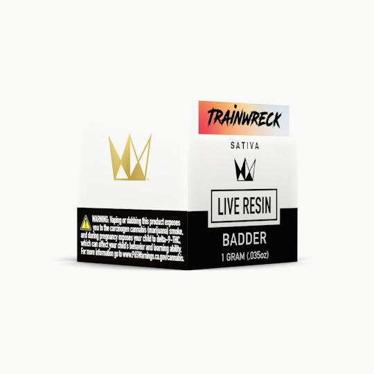 West Coast Cure - Trainwreck Live Resin Badder - 1