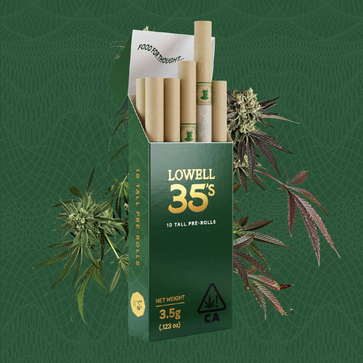 Lowell Herb Co. - Lowell 35's | 3.5g Pre-Roll Pack | Mind Safari (Hybrid) - 1
