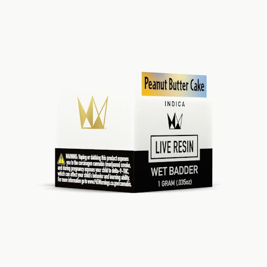 West Coast Cure - Peanut Butter Cake Live Resin Wet Badder - 1