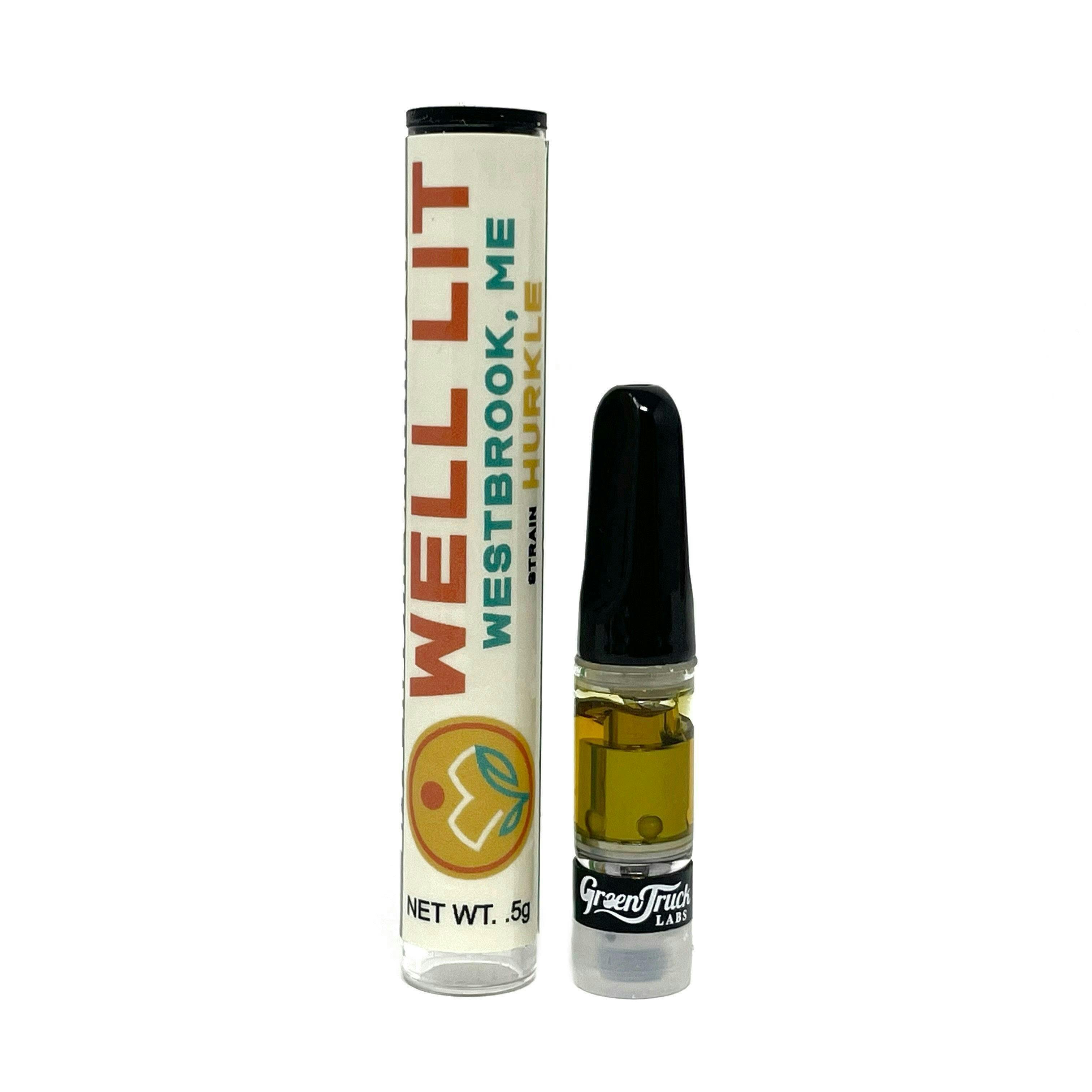 Green Truck - Cartridge - Live Resin: Hurkle - Well Lit / Green Truck - 1