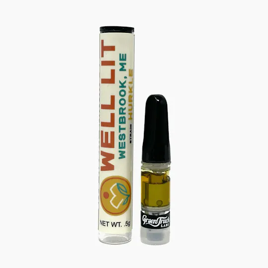 Green Truck - Cartridge - Live Resin: Hurkle - Well Lit / Green Truck - 1