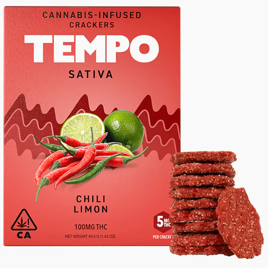 Tempo - Tempo | Chili Limon | Awake Crackers | Baked Goods | 100mg - 1