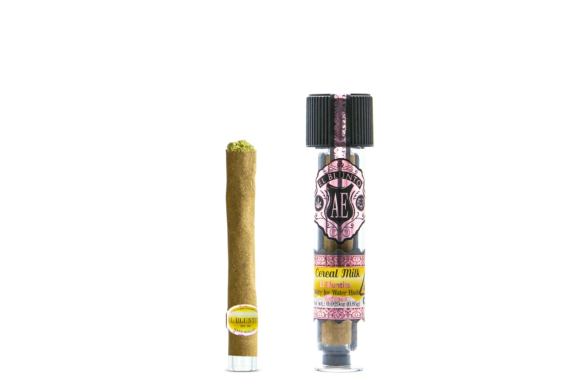 El Blunto by Albert Einstone's - El Bluntito - Cereal Milk - Hash Infused - .85G Cigarillo [Mini Blunt] - 1