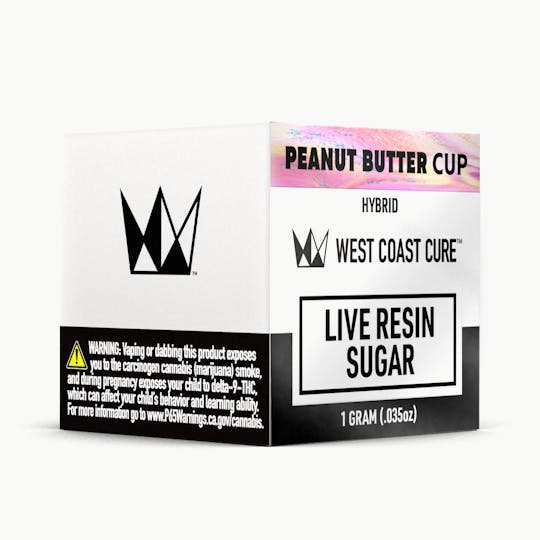 West Coast Cure - Peanut Butter Cup Live Resin Sugar - 1