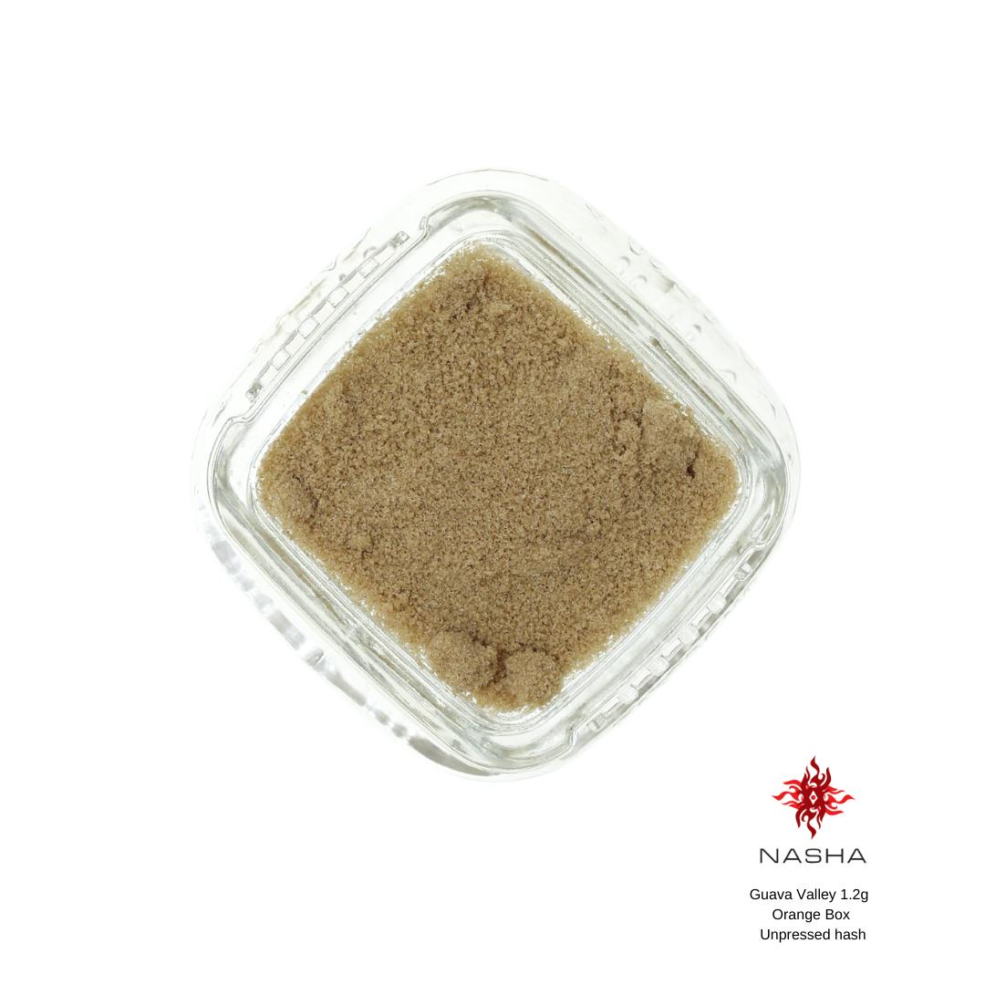 NASHA - Guava Valley 1.2g Orange Unpressed Hash (AlpenGlow) - 1