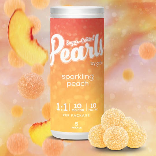Pearls - Sparkling Peach 1:1 CBD/THC - 1