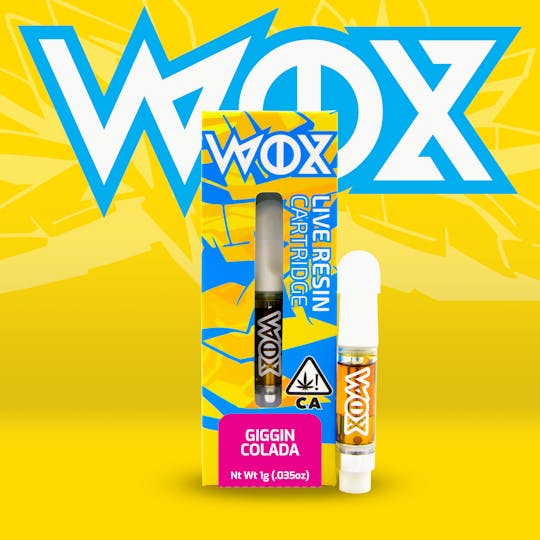 WOX - Giggin Colada Live Resin Cartridge - 1