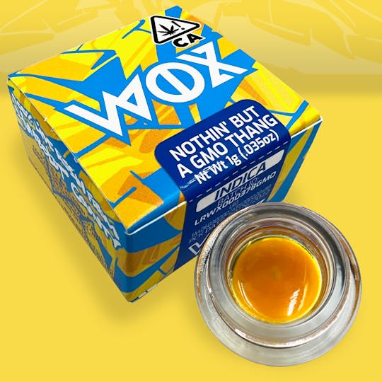 WOX - Nothin' But a GMO Thang 1G Live Resin - 1