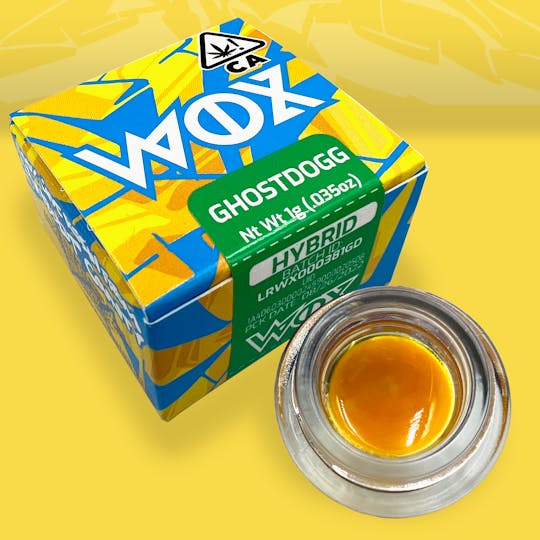 WOX - Ghost Dogg 1G Live Resin - 1