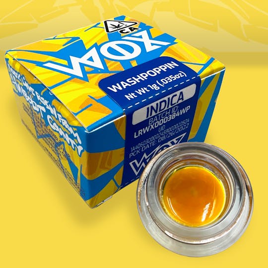 WOX - Washpoppin 1G Live Resin - 1