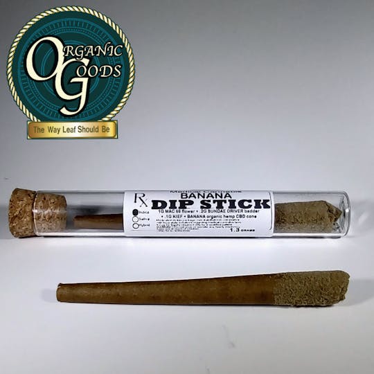 Organic Goods - Organic Goods Dip Stick w/ Badder & Kief Banana 1.3 G - 1