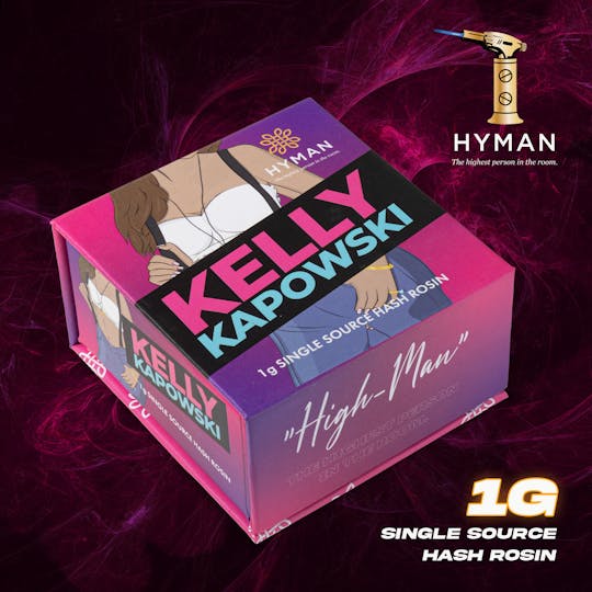 HYMAN - Kelly Kapowski | 1G Single Source Hash Rosin | HYMAN | MED - 1