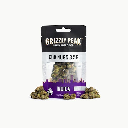 Grizzly Peak™ - Cub Nugs 3.5G - Indica - 1