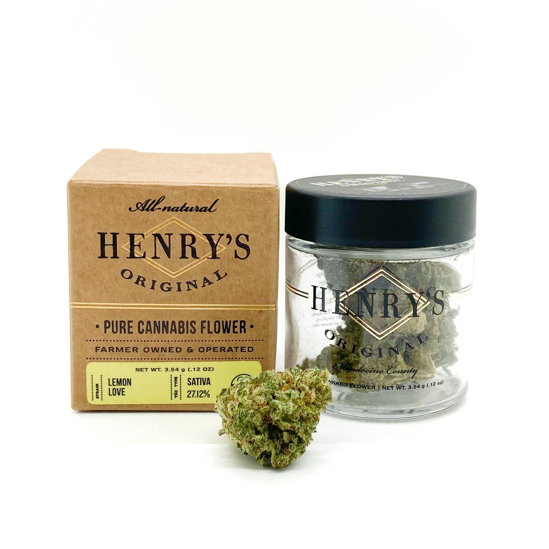 Henry's Original - 3.5g Jar- Lemon Love - 1
