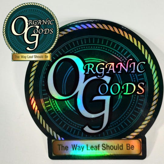 Organic Goods - Organic Goods Hologram Sticker 3" - 1