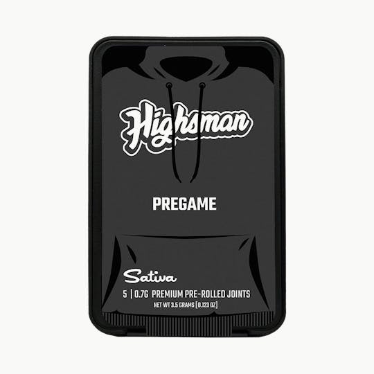 Highsman - Pregame (Sativa) - Berry "The Jet" Rodriguez - 1/8 Pre Rolls Pack - 1