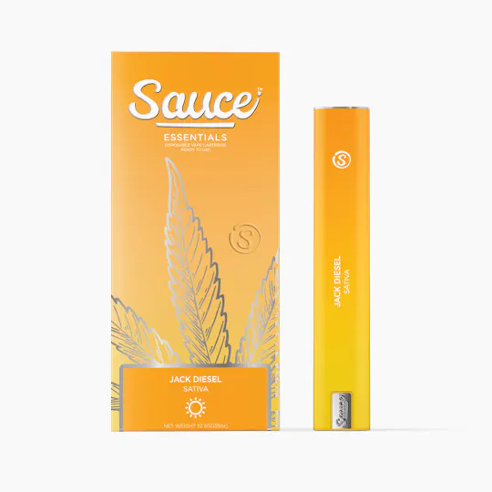Sauce. - Sauce | Essentials | Jack Diesel | Live Resin Disposable | 1g - 1