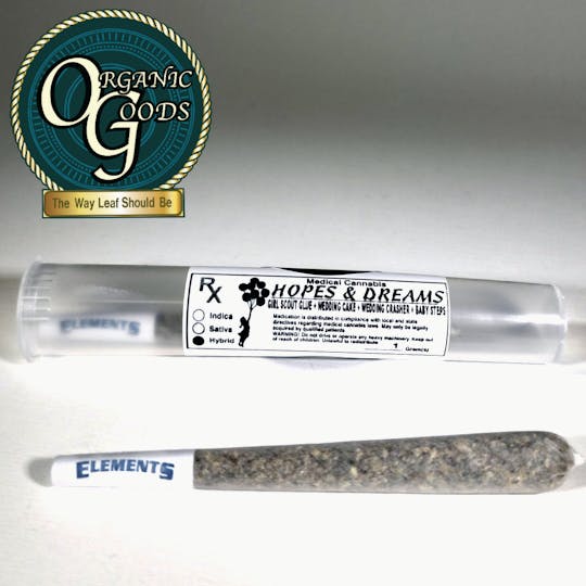 Organic Goods - Hopes & Dreams Pre-Roll 1g - 1