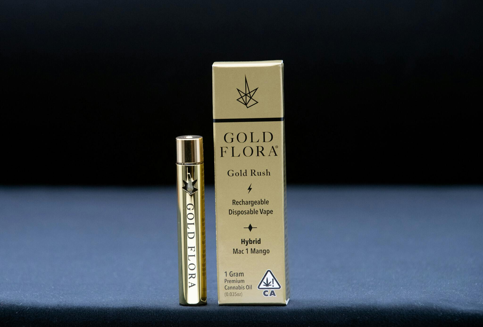 Gold Flora - Mac1 Mango 1g Gold Rush Disposable Pen - 1