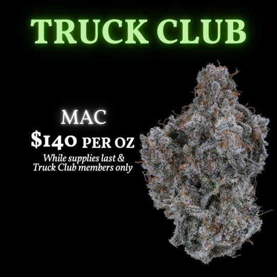 Green Truck - Truck Club Exclusive - Mac - 28g - 1