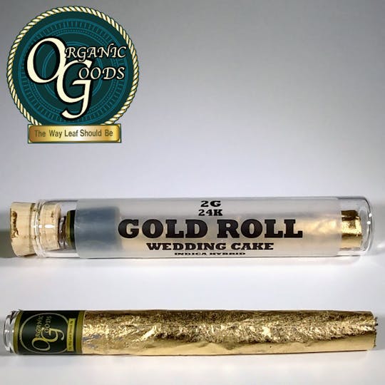 Organic Goods - Gold Roll Wedding Cake Pre-Roll 2g - 1