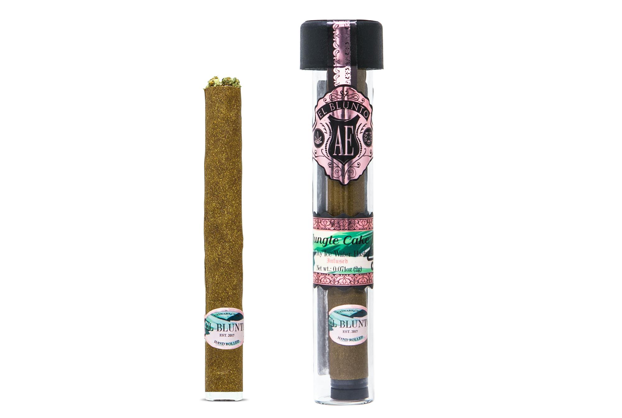 El Blunto by Albert Einstone's - El Blunto - Jungle Cake - 2G Cannabis Cigar - Hash Infused [Blunt] - 1