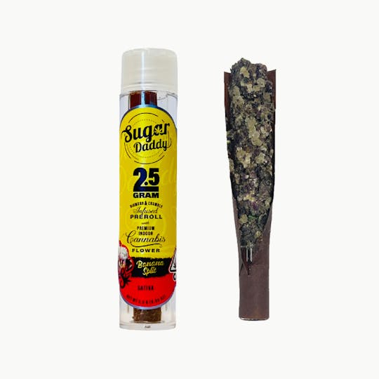 Sugar Daddy - Sugar Daddy | Banana Split | Sativa Infused Blunt 2.5g - 1