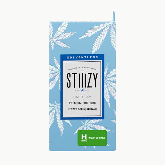 STIIIZY - Vape Cartridge - WEDDING CAKE .5G Solventless Live Rosin Pod - STIIIZY - 1