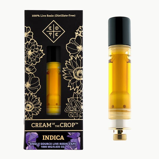 Cream of the Crop - Georgia Peaches | Live Resin Vape Cartridge | 1g - 1
