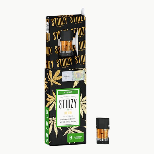 STIIIZY - Vape Cartridge - BLUEBERRY MUFFIN .5G Live Resin Pod - STIIIZY - 1